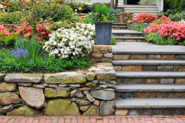 Stone Stairs Repair in Englewood